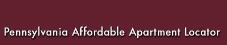 PA Affordable Apartment Locator